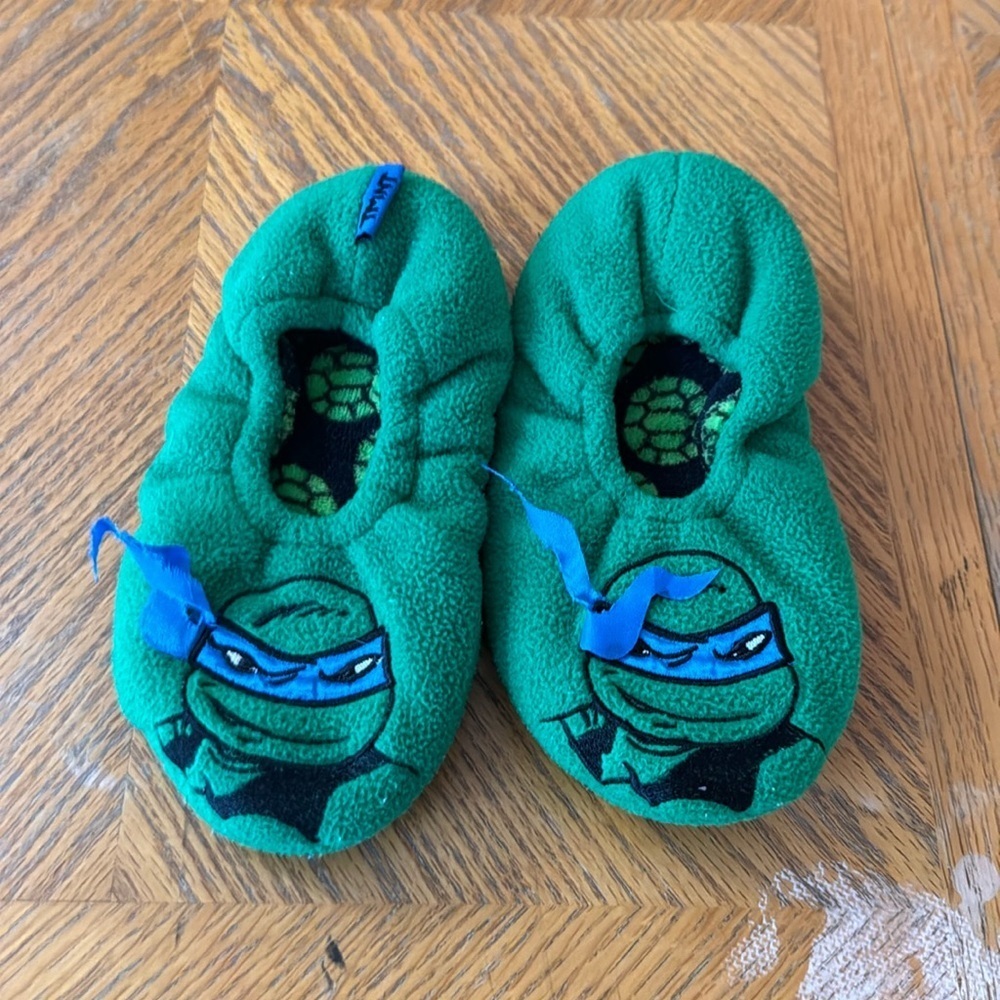 TMNT Leonardo slippers